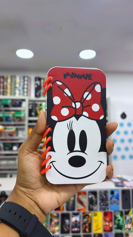 Fancy Cartoon Book iPhone Case Minnie