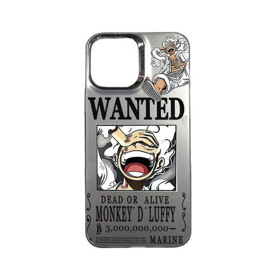 Striking Wanted Graphic Art Case - iPhone Grey