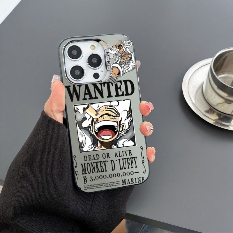 Striking Wanted Graphic Art Case - iPhone Grey