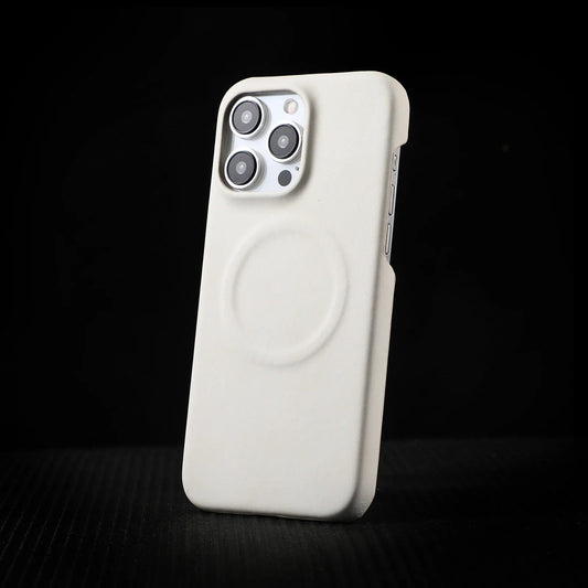 Legacy Classic Leather Soft Touch Case - iPhone White