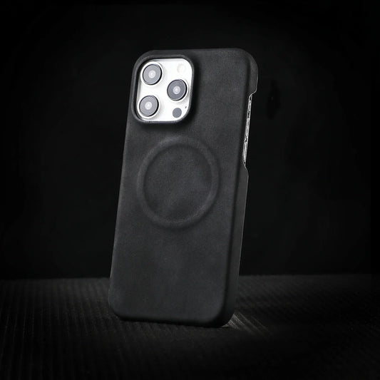 Legacy Classic Leather Soft Touch Case - iPhone Black