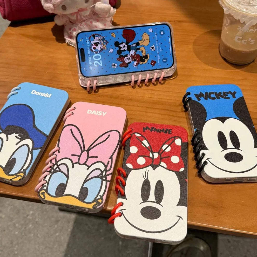 Fancy Cartoon Book iPhone Case Minnie