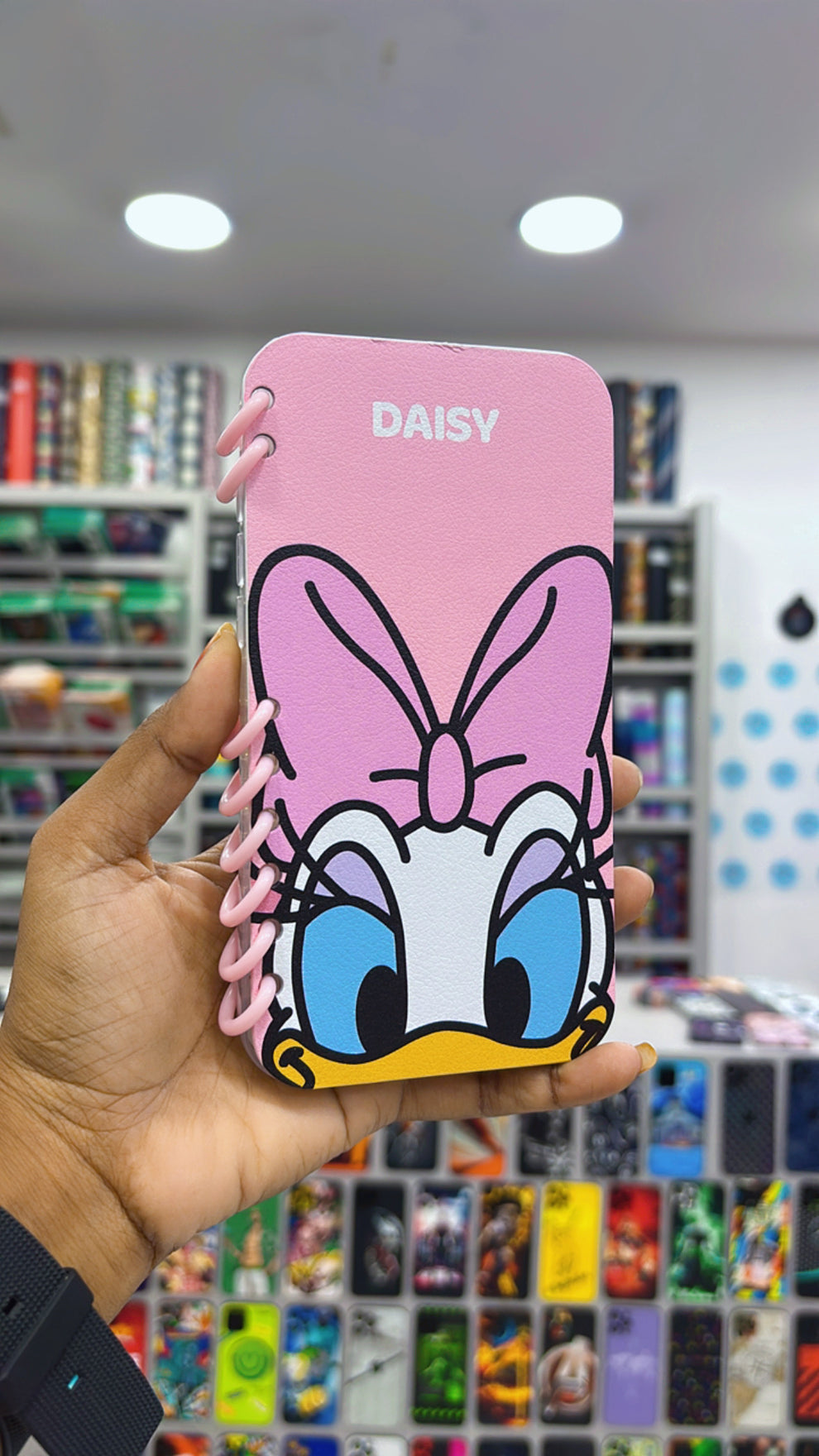 Fancy Cartoon Book iPhone Case Daisy