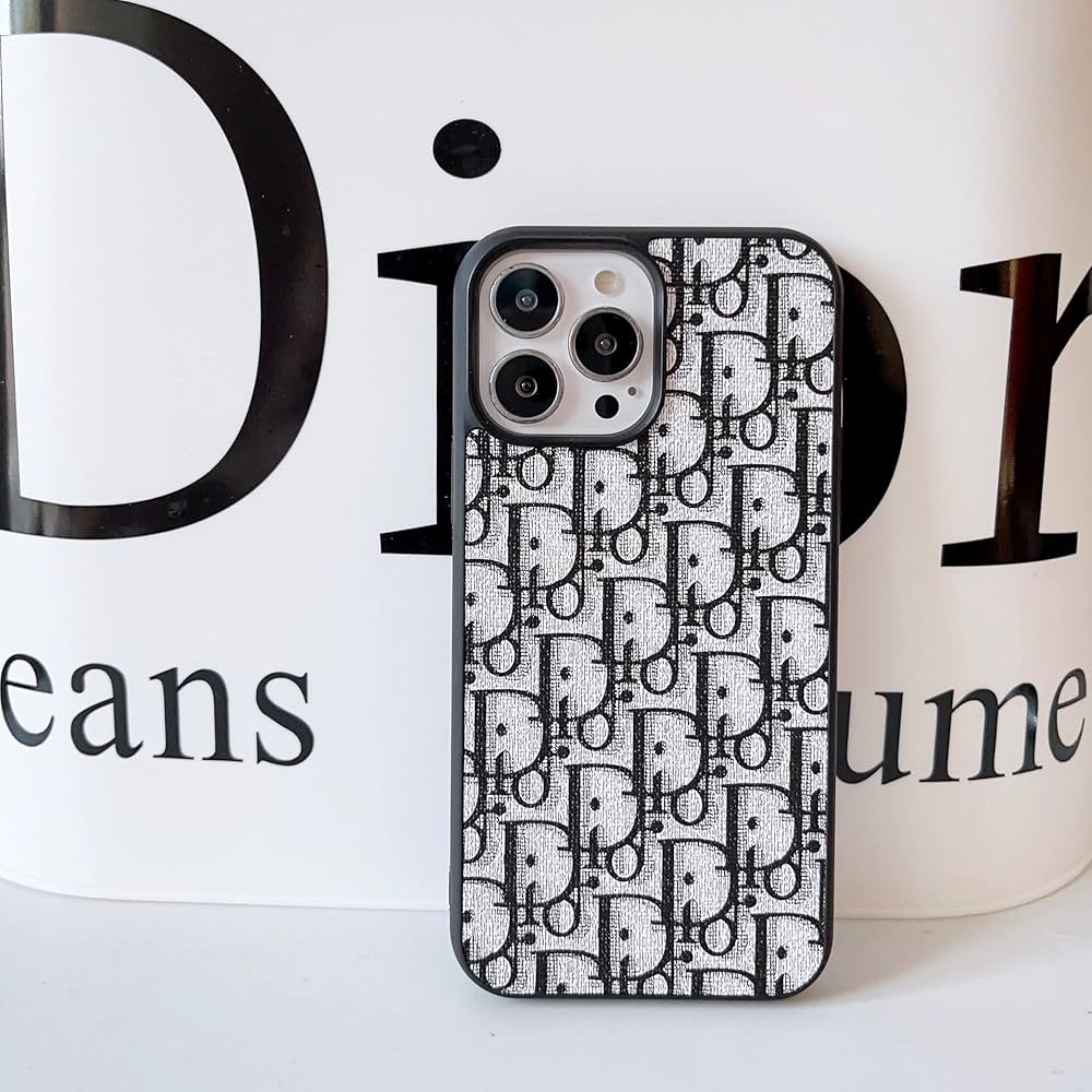 Light Dior Leather Phone Case