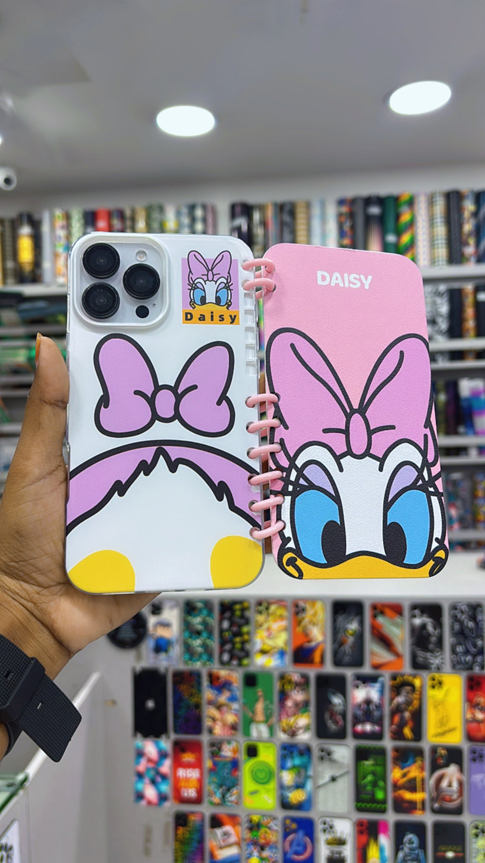 Fancy Cartoon Book iPhone Case Daisy