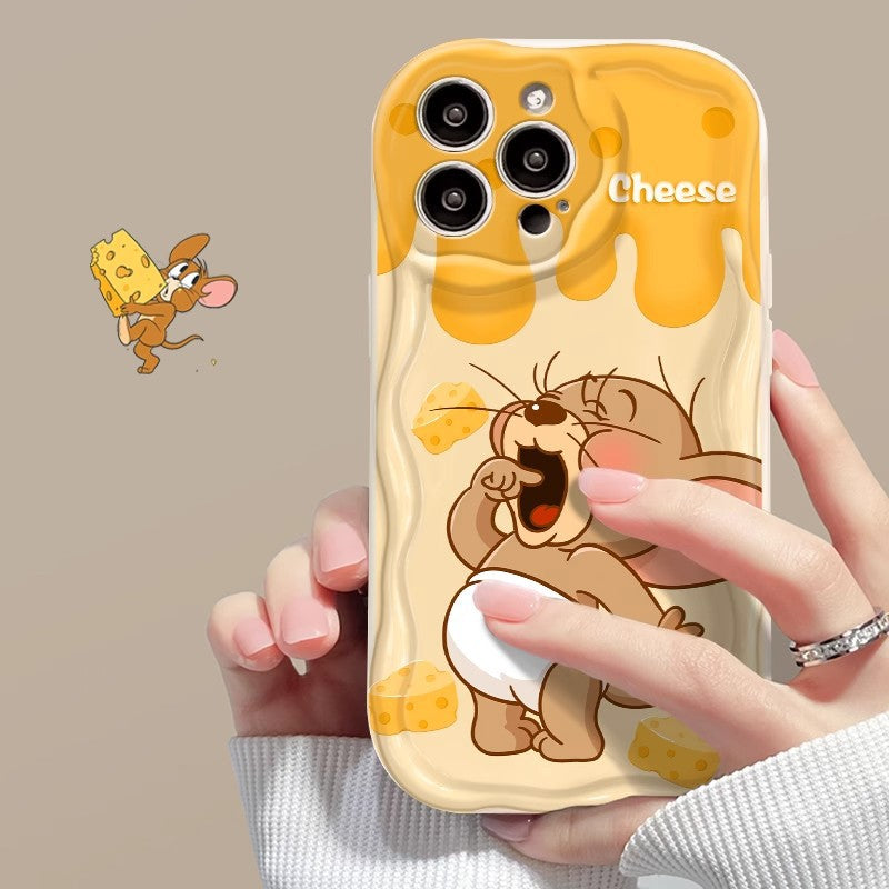 Cheesy Chuckles Cartoon Case For Apple IPhone Series